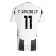 Juventus Nicolas Gonzalez #11 Replike Domaci Dres 2024-25 Kratak Rukav